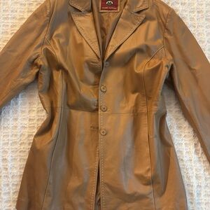 Marc Mattis Tan Leather Jacket